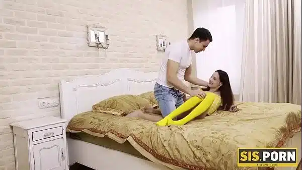 Porn Stupid Pretext Helps Smart Guy Seduce His Red Haired Step