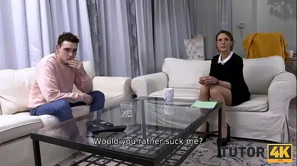 Tutor4K Instead Of Geometry Lesson Boy Has Quick Sex With Classy Tutor