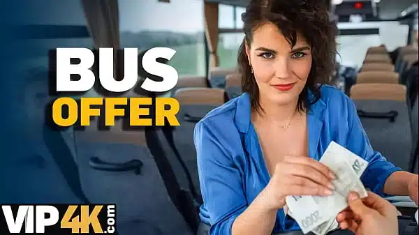 Vip4K Pretty Big Titted Lady Is Fucking In The Bus