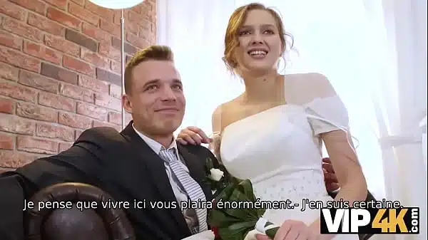 Vip4K Un Couple Marie Decide De Vendre La Chatte De Sa Mariee A Bon