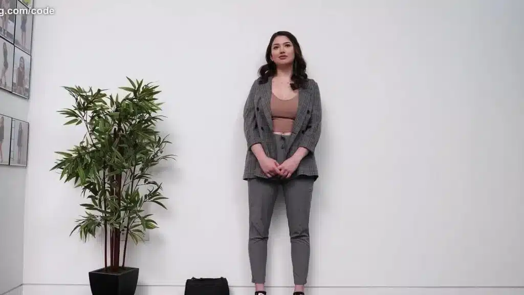 Amazing Big Tits On This Amateur Trying To Get A Job