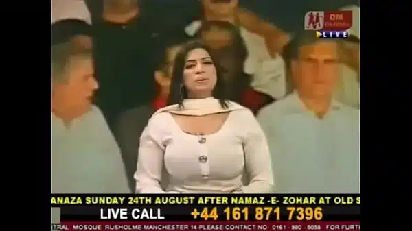 Busty Big Boobs Thick Sexy Milf Pakistani Actress Nadra Chaudhary Flv