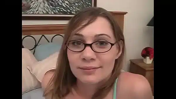 Cindy Sterling Sucks Dick Furiously And Gets A Lot Of Semen On Her New Glasses