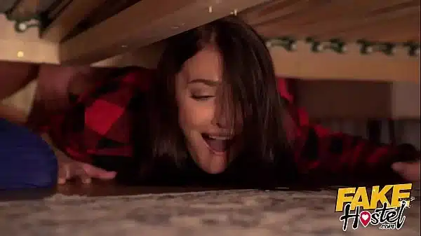 Fake Hostel They Are Stuck Under A Bed Again Halloween Porn Special Video