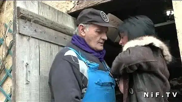 French Papy Doing A Busty Milf With A Young Friend