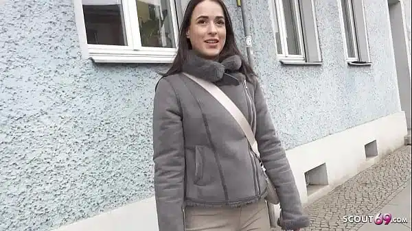 German Scout Inked German Latina Looking Teen Give Rimjob At Model Job