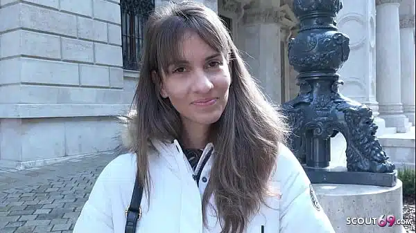 German Scout Small Tits College Girl Talk To Porn Sex At Model Job