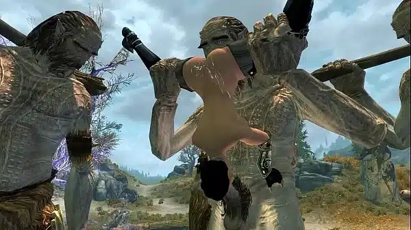 Giant Hunter And Ravaged