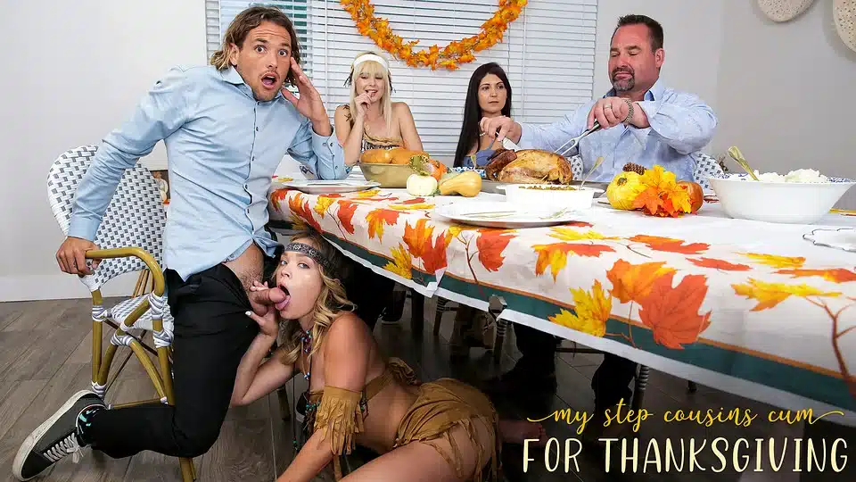 My Step Cousins Cum For Thanksgiving S16E4