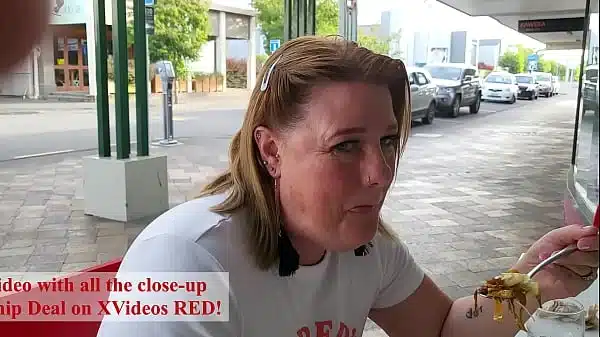 Nz Slutty Bitch Commanded By Her Master To Pee On The Ground Outside Busy Cafe Trailer