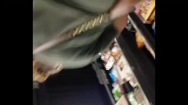 Sexy Latina Big Butt Shopping
