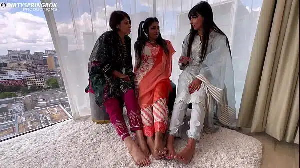 3 Desi Bhabis Gone Wild