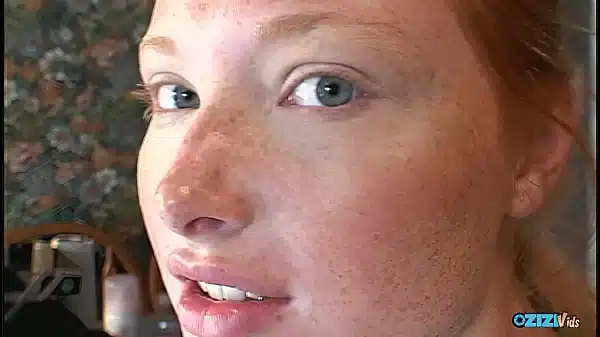 Ginger Beauty With Freckles Loves To Get Dicked By Two Cocks