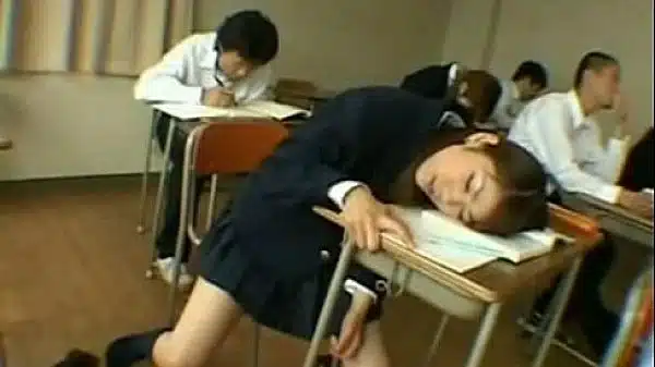 Japanese Teen In Uniform S In Classroom