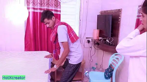 Beautiful Madam Amazing Threesome Sex Indian Threesome