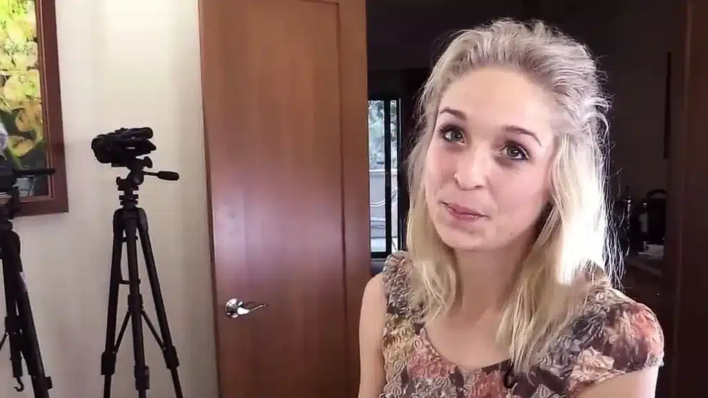 Cutest Blonde Amateur Surprised By Real Orgasms 1