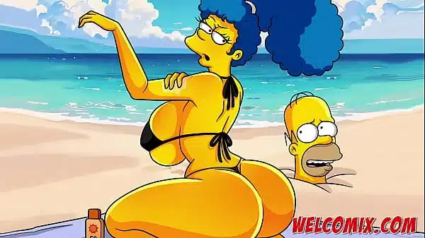 Hottie With A Big Ass Fucking Two Guys In Front Of Her Husband On The Beach