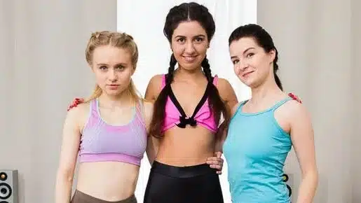 Petite Cameltoe Cuties Try Real Lesbian Rimming
