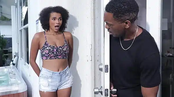 She Caught Him Jerking Off On
