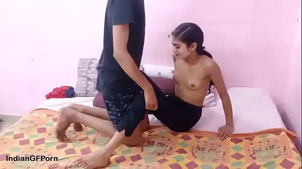 Skinny Petite Indian Teen Facialized After Riding Big Dick