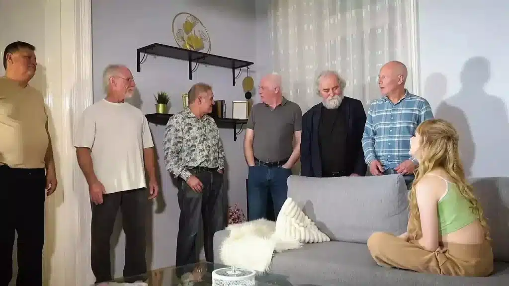 The Best Old And Young Gangbang Porn With Baby Kxtten Fucking Taking Facials And Swallowing Cumshot From Grandpas 1