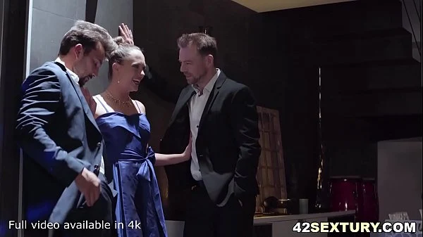 A Threesome Of The After Party With Blue Angel