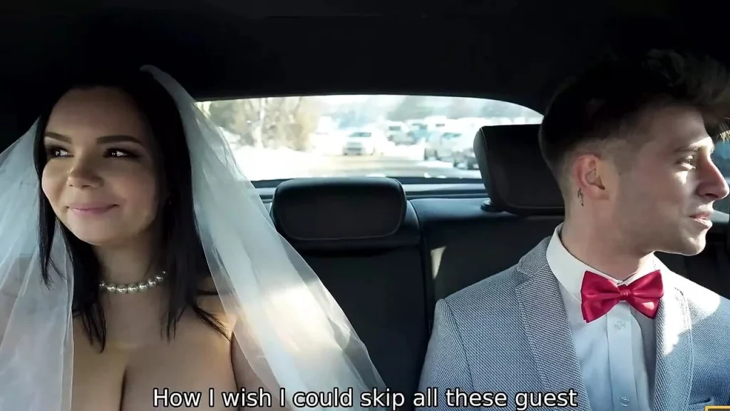Bride4K Bride Remains Alone With A Stranger In The Locked Wc And Cheats On Her Groom 2