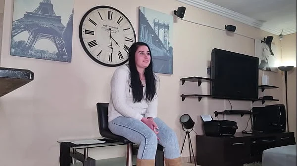 Casting Girl Interviewed To Give Pissing Blowjobs Piss Swallow