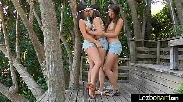 Cute Lovely Lesbos Have Fun On Camera Vid 22