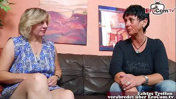 German Neighboor Moms Make Real Housewife Threesome Ffm