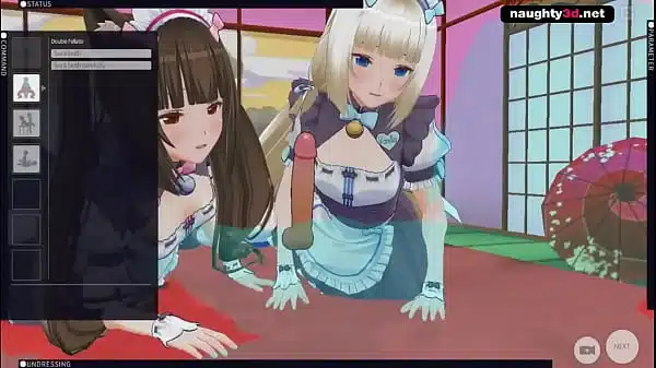 Hardcore 3D Hentai Game Horny Nekopara Blowjobs
