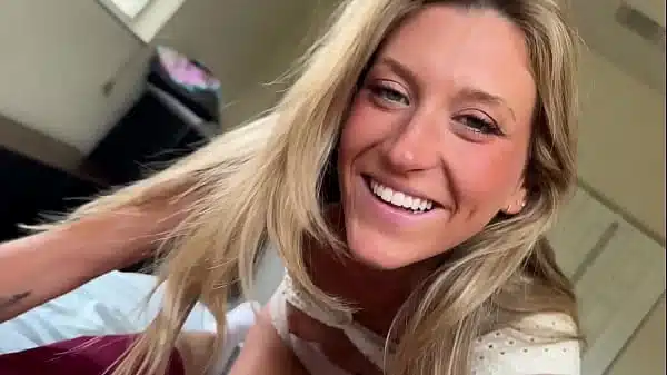 Hot Blonde Girlfriend Experience Addison
