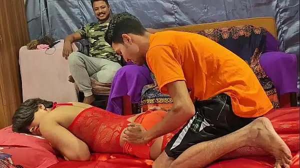 How Cute And Passionate Sexy Threesome Desi Xxx Film