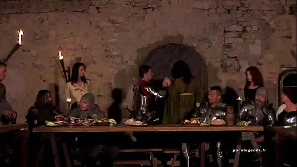Linda Leggins Lily Cross And Janet Joy Have A Royal Orgy