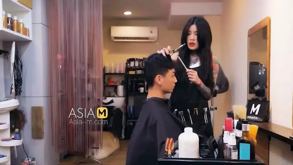 Modelmedia Asia Barber Shop Bold Sex Ai Qiu Mdwp 0004 Best Original Asia Porn Video