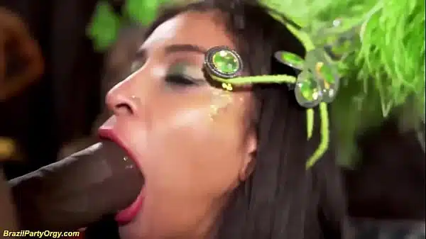Round Butt Brazilian Samba Girls Rough Interracial Big Black Cock Ass Fucked At Our Weekly Carnaval Samba Fuckfest Party Orgy
