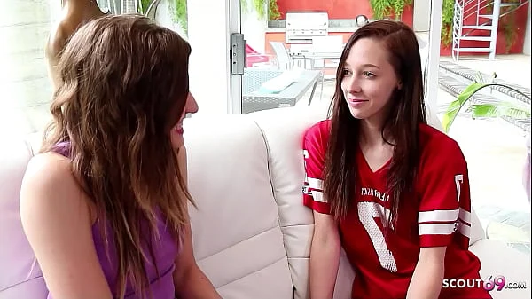 Small Tits Ginger Teen Seduce Classmate To Lesbo