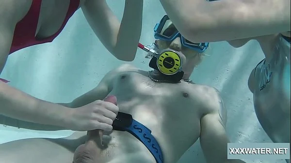 Underwater Hardcore Blowjobs By Two Hotties
