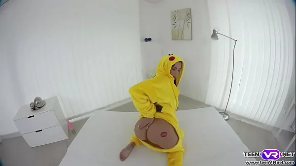 Vr Pokemon Teen Nicole Love Toys Her Sweet Pussy