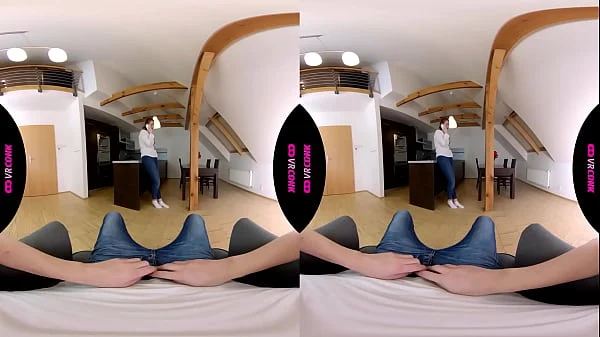 Vrconk Blonde Teacher Blowing And Jerking