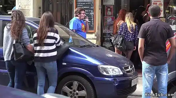 Alt Mistress Silvia Rubi And Master Steve Holmes Walked Spanish Hottie Julia Roca At Spanish Streets Then Tormented Her