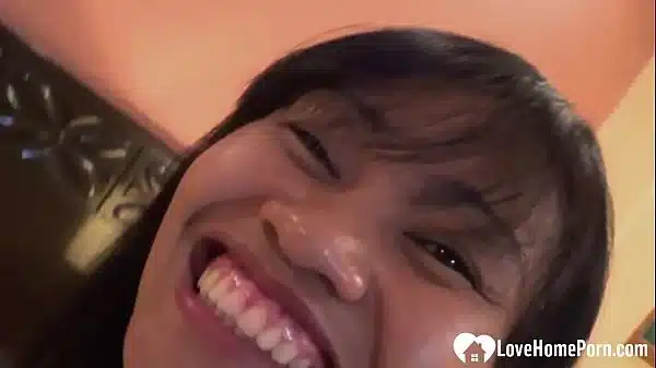 Big Booty Asian Moans In Pleasure While He Is Drilling Her Tight Wet Pussy