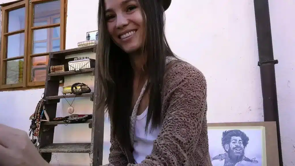 Czech Streets Cum Covered Artist