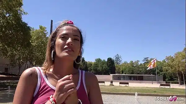German Scout Spanish Jogger Girl Pickup And Fuck For Cash At Street Casting
