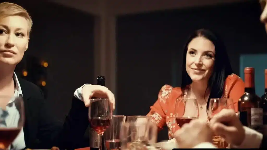Girlsway Lonely Woman Cheats On Her Husband With His Boss Wife Angela White During Couple Dinner