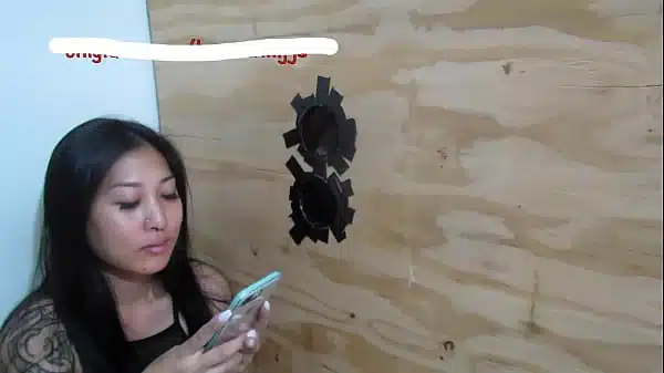 Glory Hole Asian Get Facial