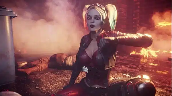 Harley Quinn Animation Parody With Bondage And Hardcore