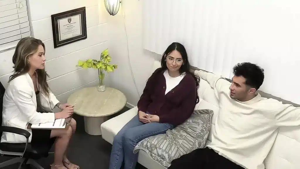 The Perv Therapist Teaches A Young Married Couple How To Fuck Teamskeet
