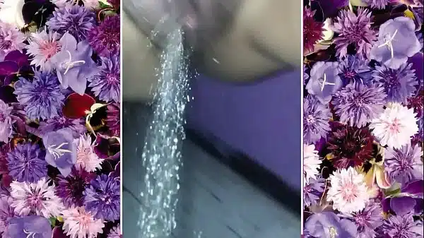 Very High Squirt In A Purpple Netfish Lingerie Plus Another Massive Squirt