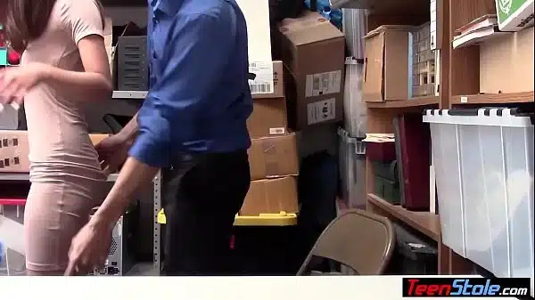 Young Asian Suspect Banged Hard By A Security Guard